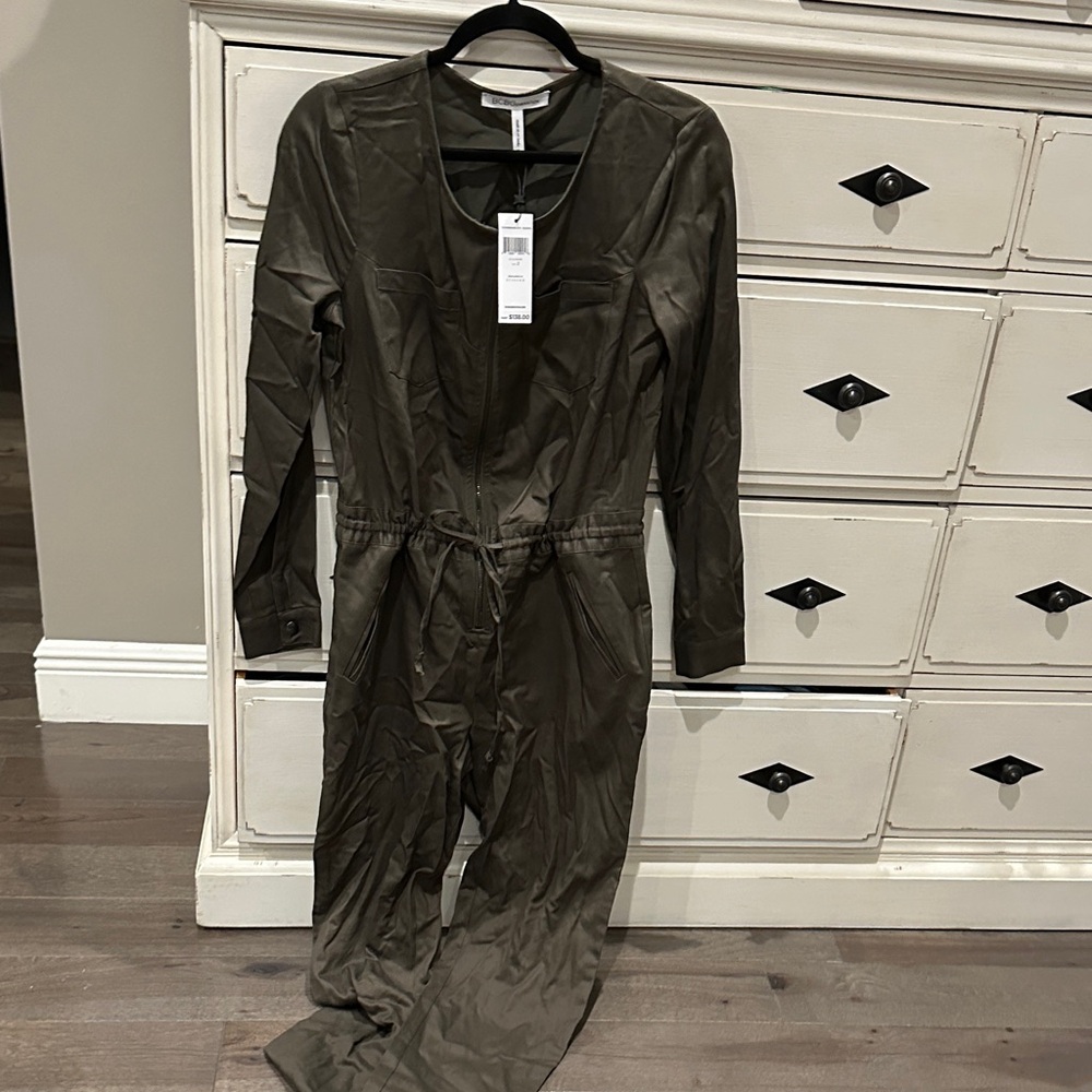 BCBGeneration Olive Jumpsuit